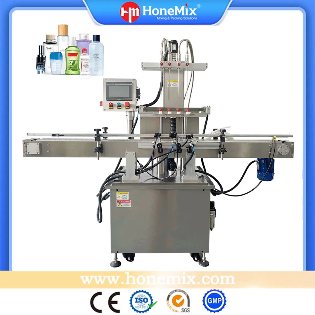 Automatic Cream Liquor Filling Machine for Petroleum Jelly Liquid Detergent Cosmetic Body Lotion