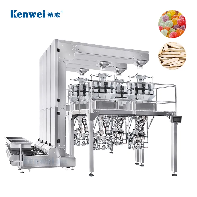 Automatic Cup Jelly Candy Snack Food Filling Packing Machine