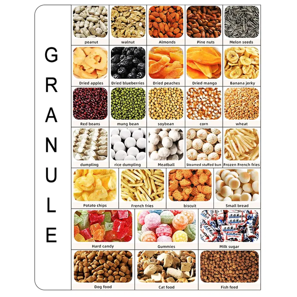 Automatic Filling Filled Granule Hard Jelly Fully Soft Candy Cheese Toffee Machine Jelly Candy Triangle Packing Machine