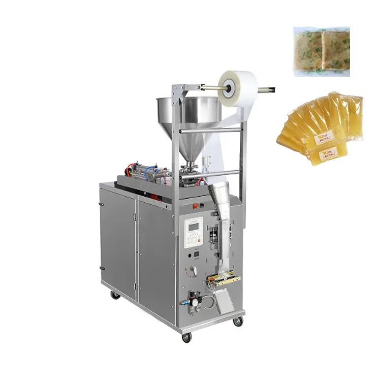 Automatic Multi Lane Sachet Liquid Ketchup Sauce Shampoo Filling Packing Machine Ice Pop Honey Fruit Jelly Stick Packing Machine