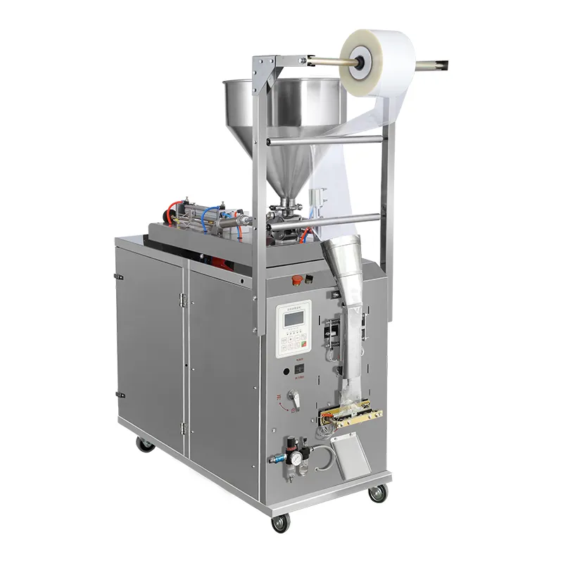 Automatic Multi Lane Sachet Liquid Ketchup Sauce Shampoo Filling Packing Machine Ice Pop Honey Fruit Jelly Stick Packing Machine