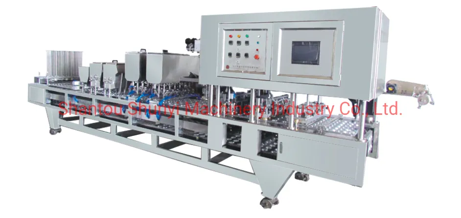 Cfd Jelly Water Cup Filling Sealing Machine
