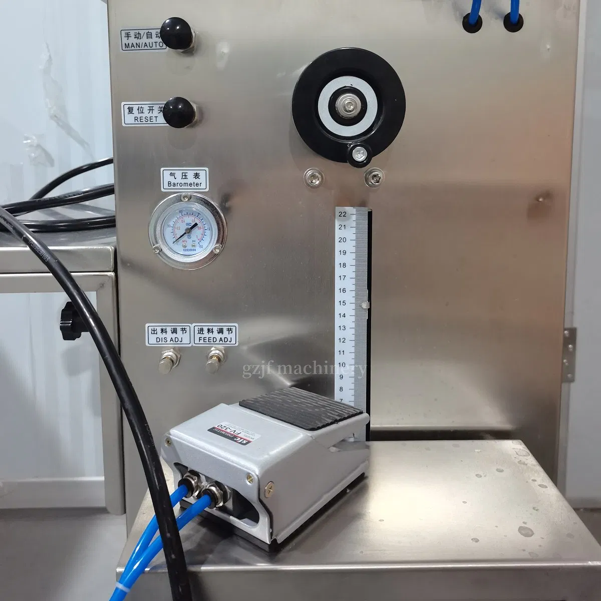 Jinfeng Filling Machine Diary Cream Jelly Honey Mixing Filler Semi Automatic Filling Machine