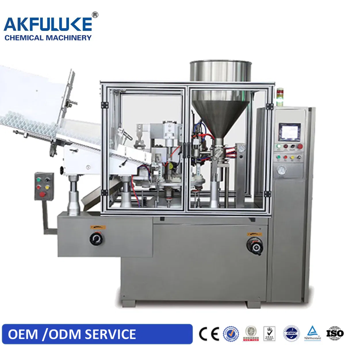 Small Automatic Honey/Ketchup/Sauce/Oil/Liquid/Lotion/Shampoo/Jelly/Liquid Soap/Juice/Tomato Paste Food Sachet Pouch Packaging Packing Filling Sealing Machine